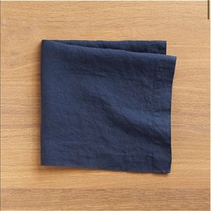 Crate & Barrel Indigo Napkins Set of 6